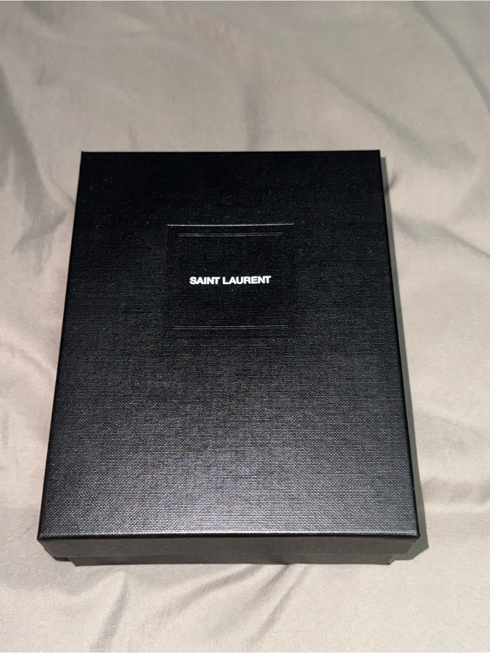 Saint Laurent box - accessories packaging